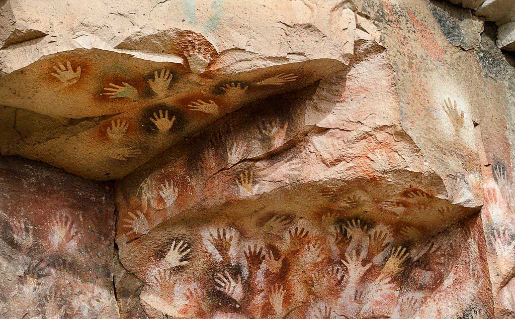 Рисунки пещеры Куэва-де-лас-Манос